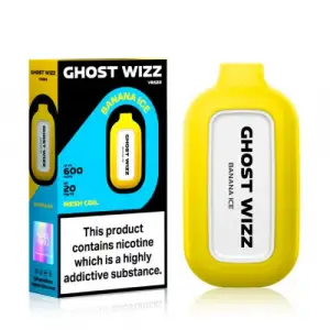 Banana Ice  | Ghost Wizz Disposable Vape 20mg